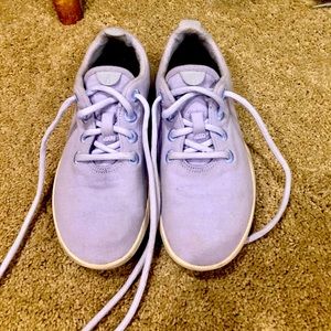 Size 7, lavender, allbirds wool runners